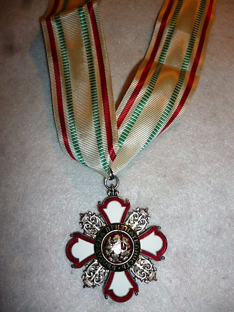 Bulgaria, Kingdom, Order of the Red Cross, Commander’s Neck Badge